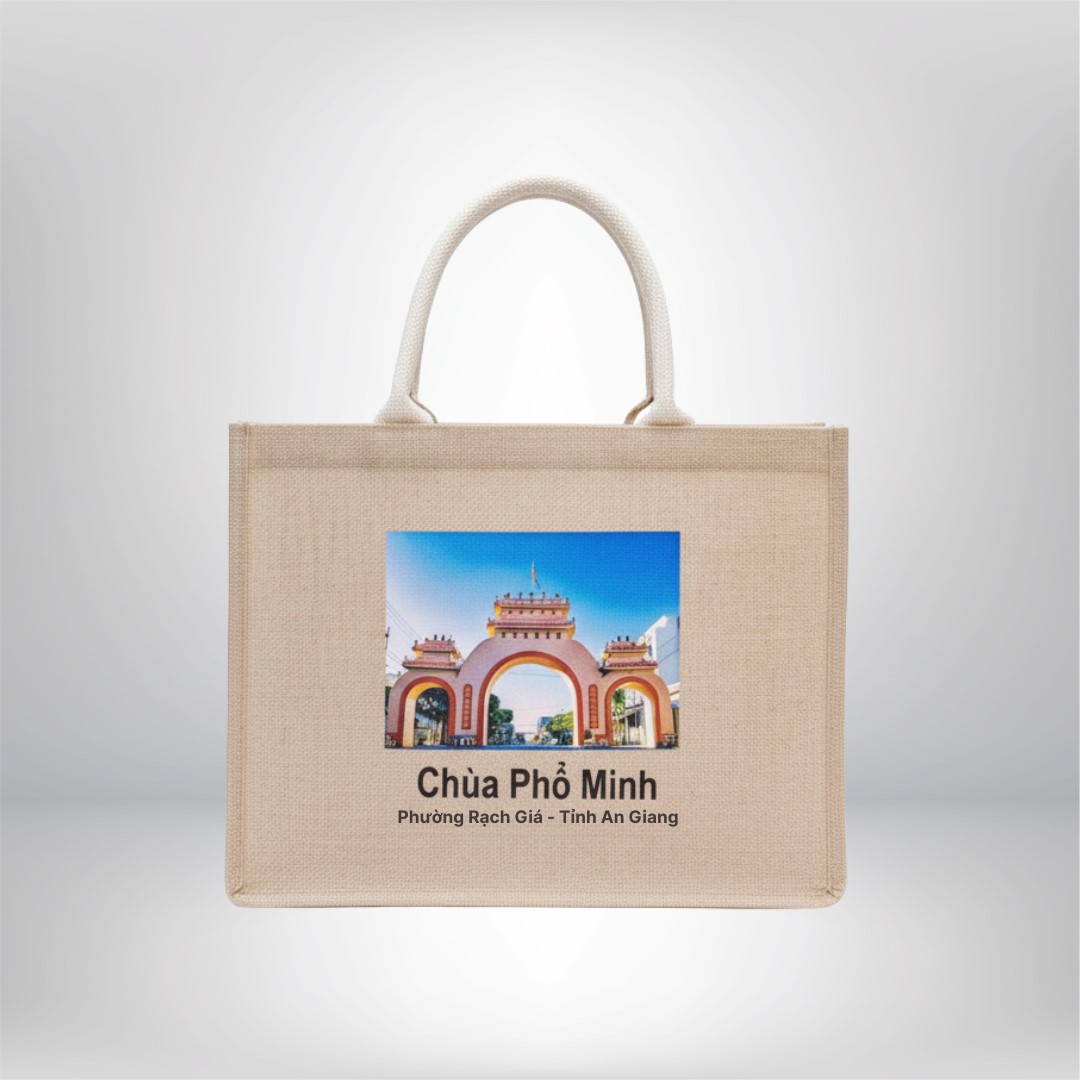 túi vải đay chùa phổ minh