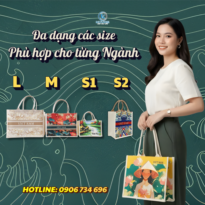 Túi vải đay mini