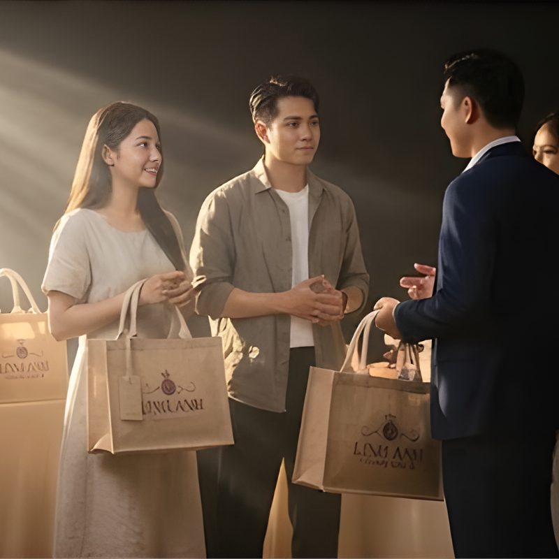 Túi vải đay Thẩm Mỹ