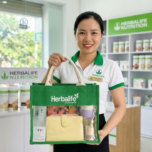 Túi vải đay Herbalife