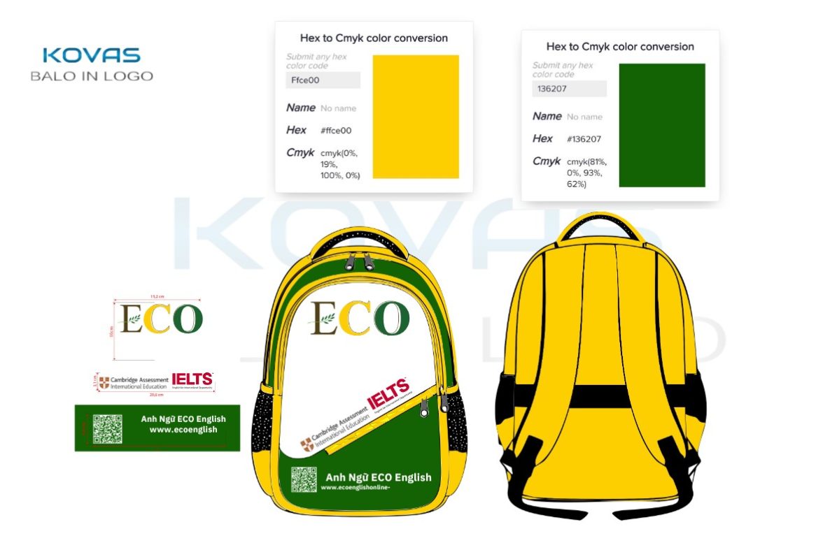 May balo laptop theo yêu cầu Giải pháp dành cho doanh nghiệp